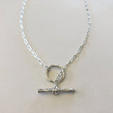 Lariat T Bar Chain Necklace