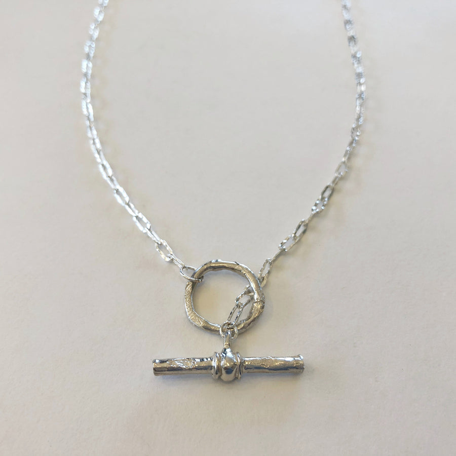 Lariat T Bar Chain Necklace