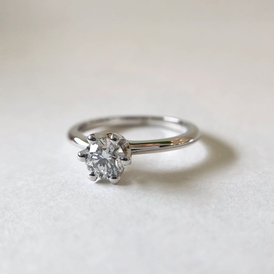 Lila Solitaire Diamond Ring