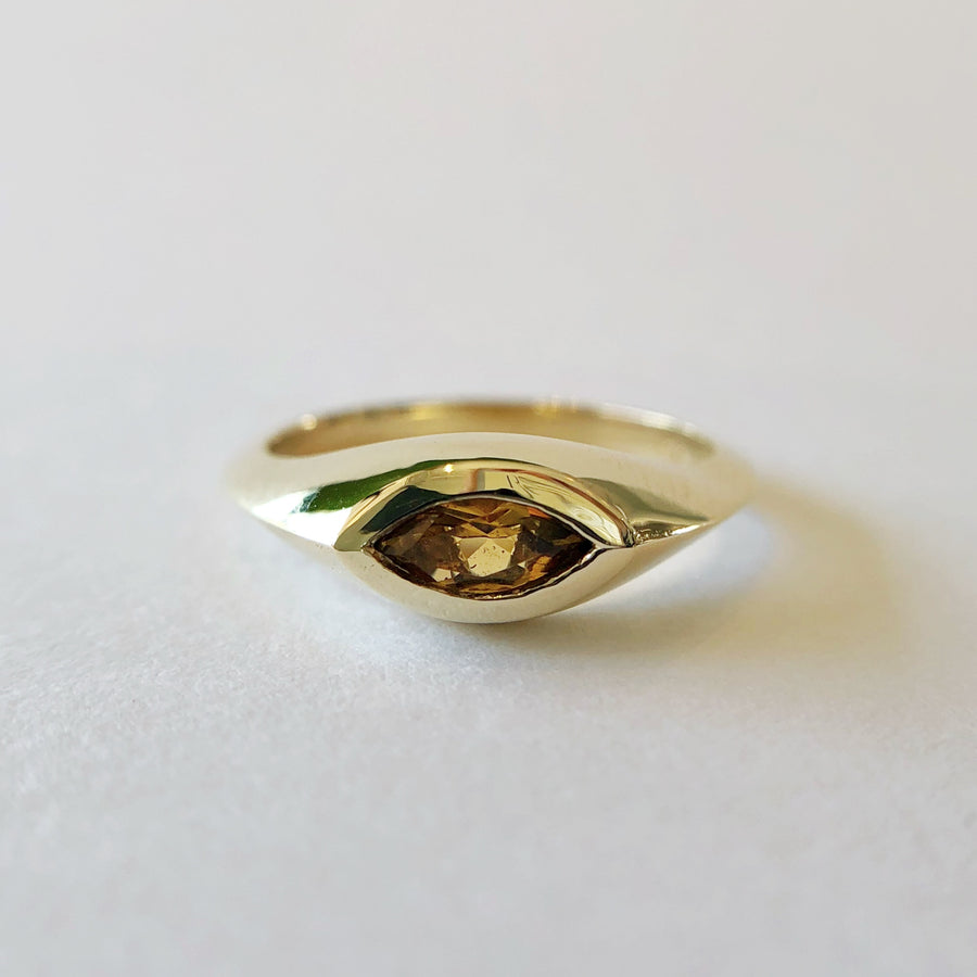 Marquise Signet Ring