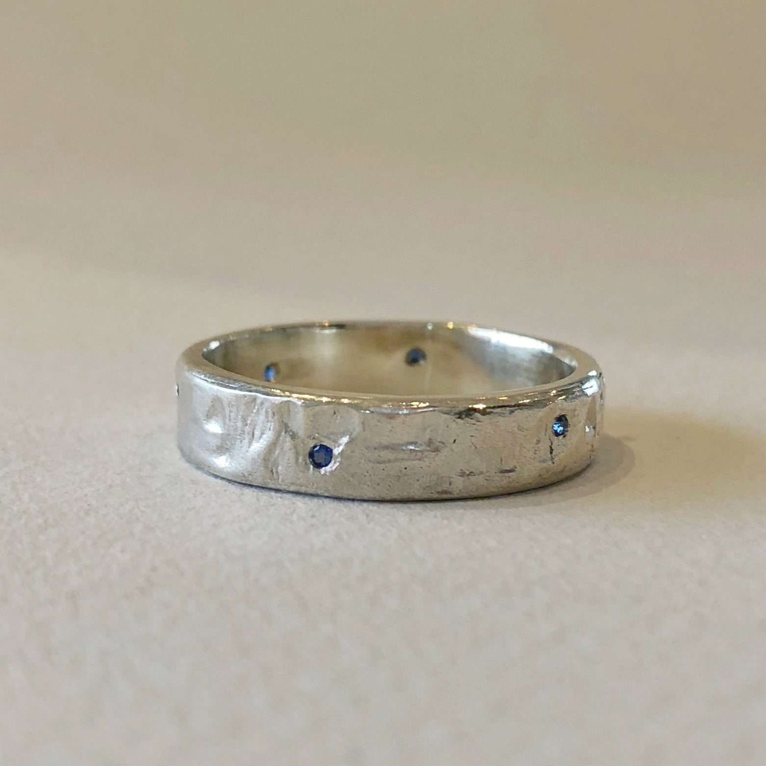 Merri Ring Silver with Gemstones