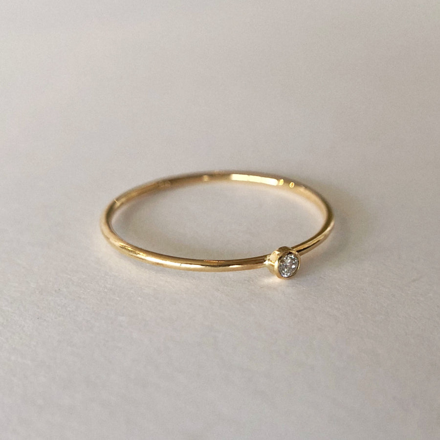 Petite Diamond Ring