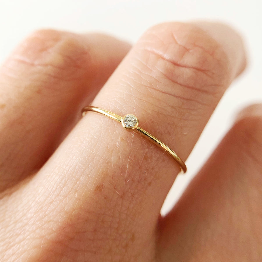 Petite Diamond Ring