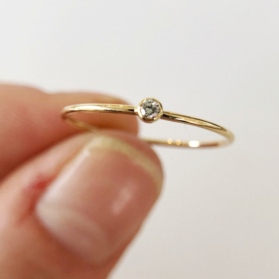 Petite Diamond Ring