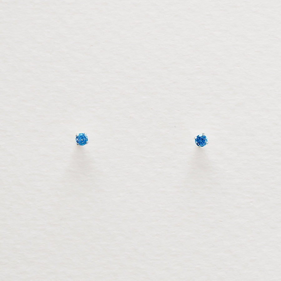 Petite Birthstone Studs