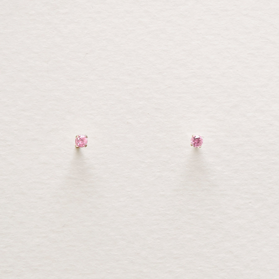 Petite Birthstone Studs