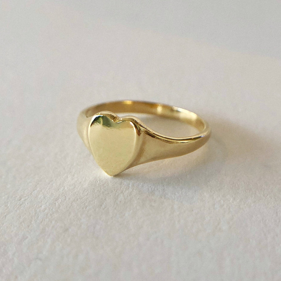 Heart Signet Ring