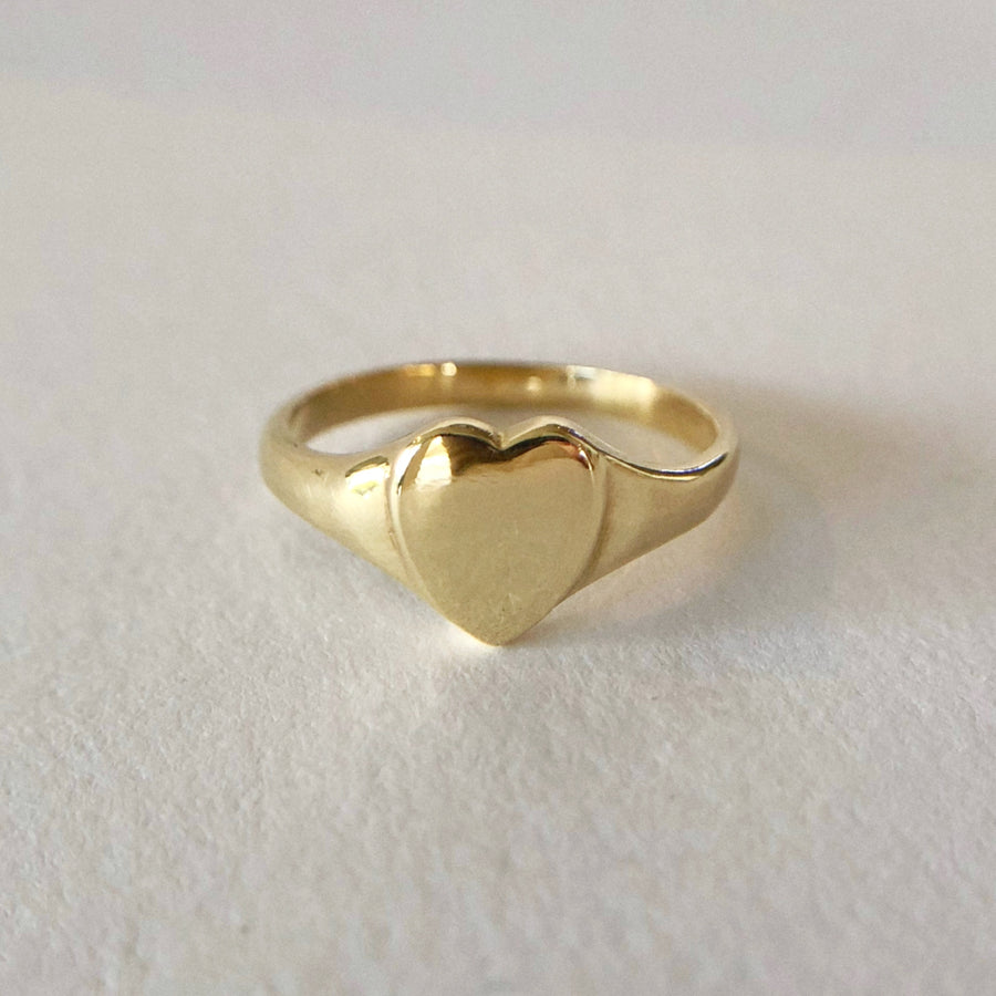 Heart Signet Ring