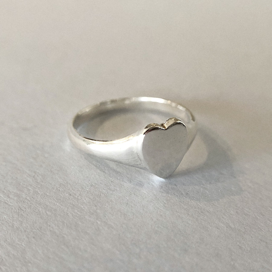 Heart Signet Ring