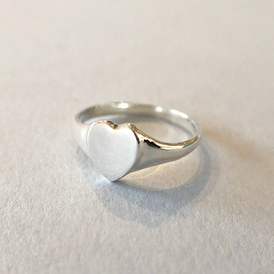 Heart Signet Ring