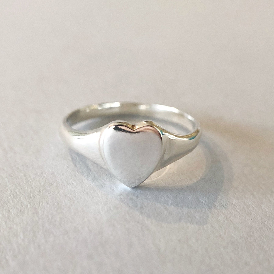 Heart Signet Ring