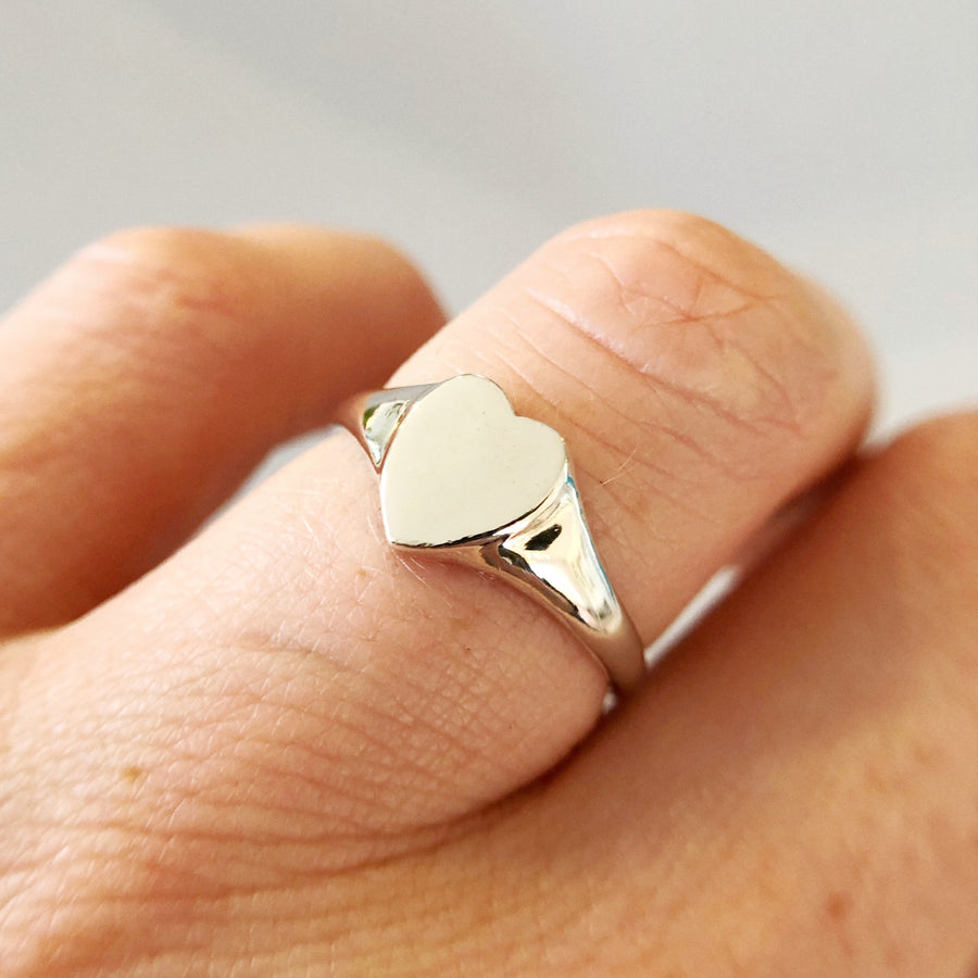 Heart Signet Ring