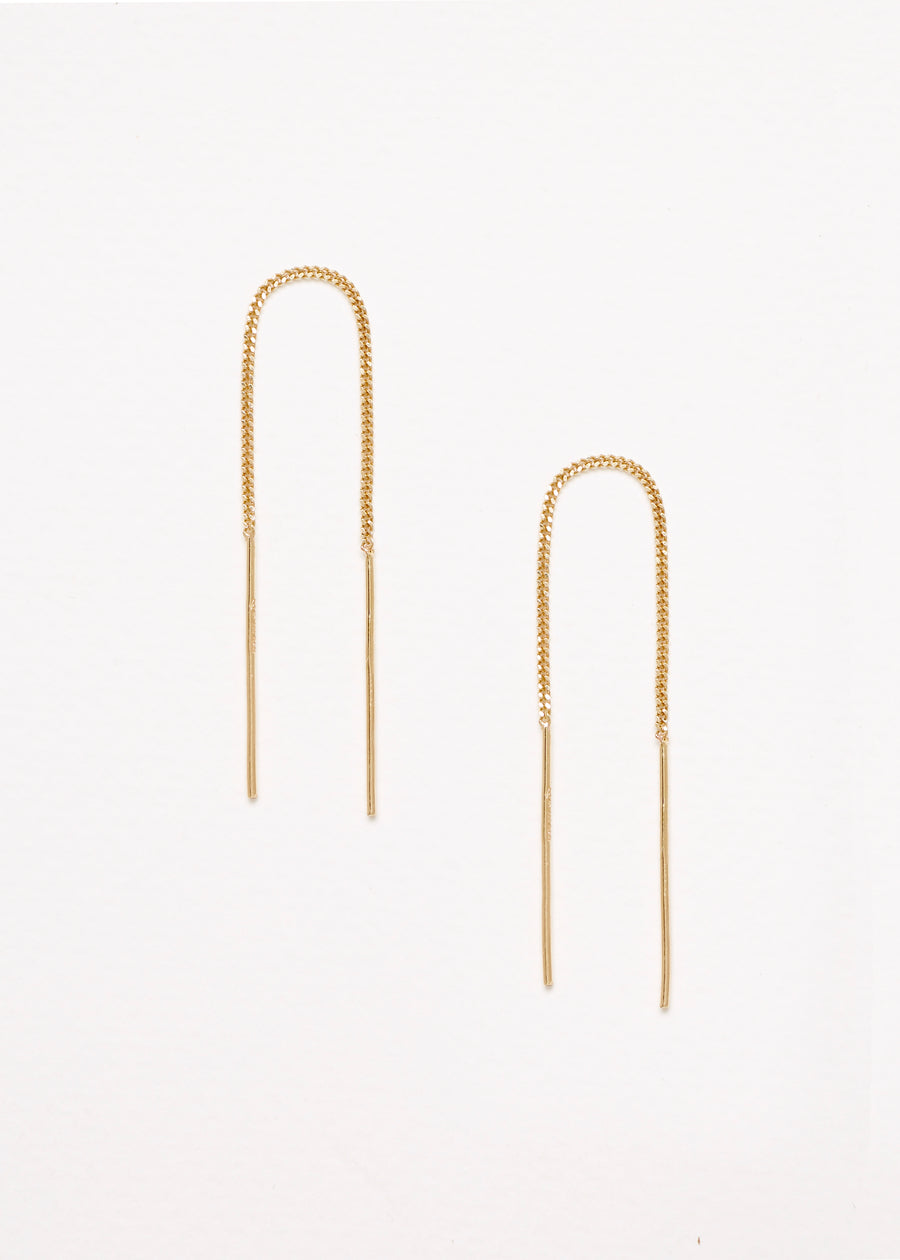 Plain Thread Earrings