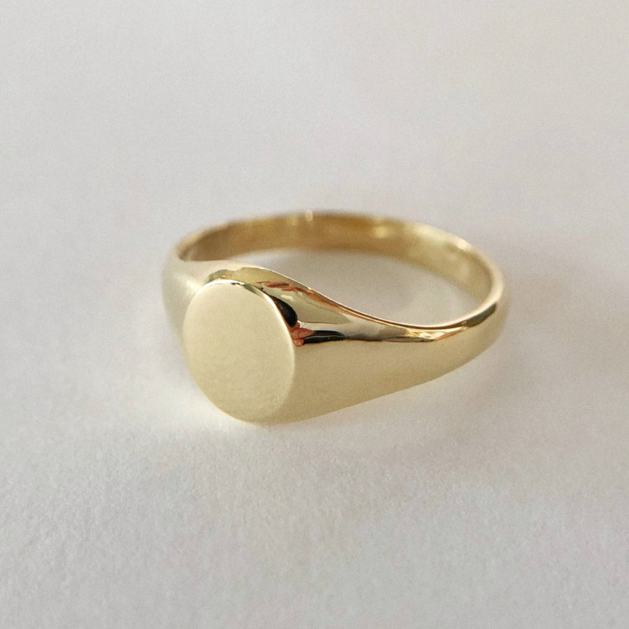 Small Oval Signet Ring