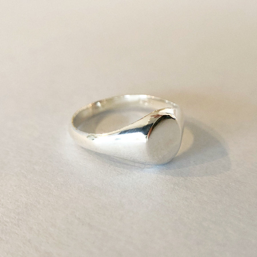 Small Oval Signet Ring