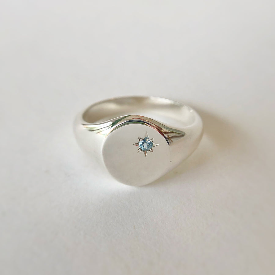 Classic Signet Ring Silver