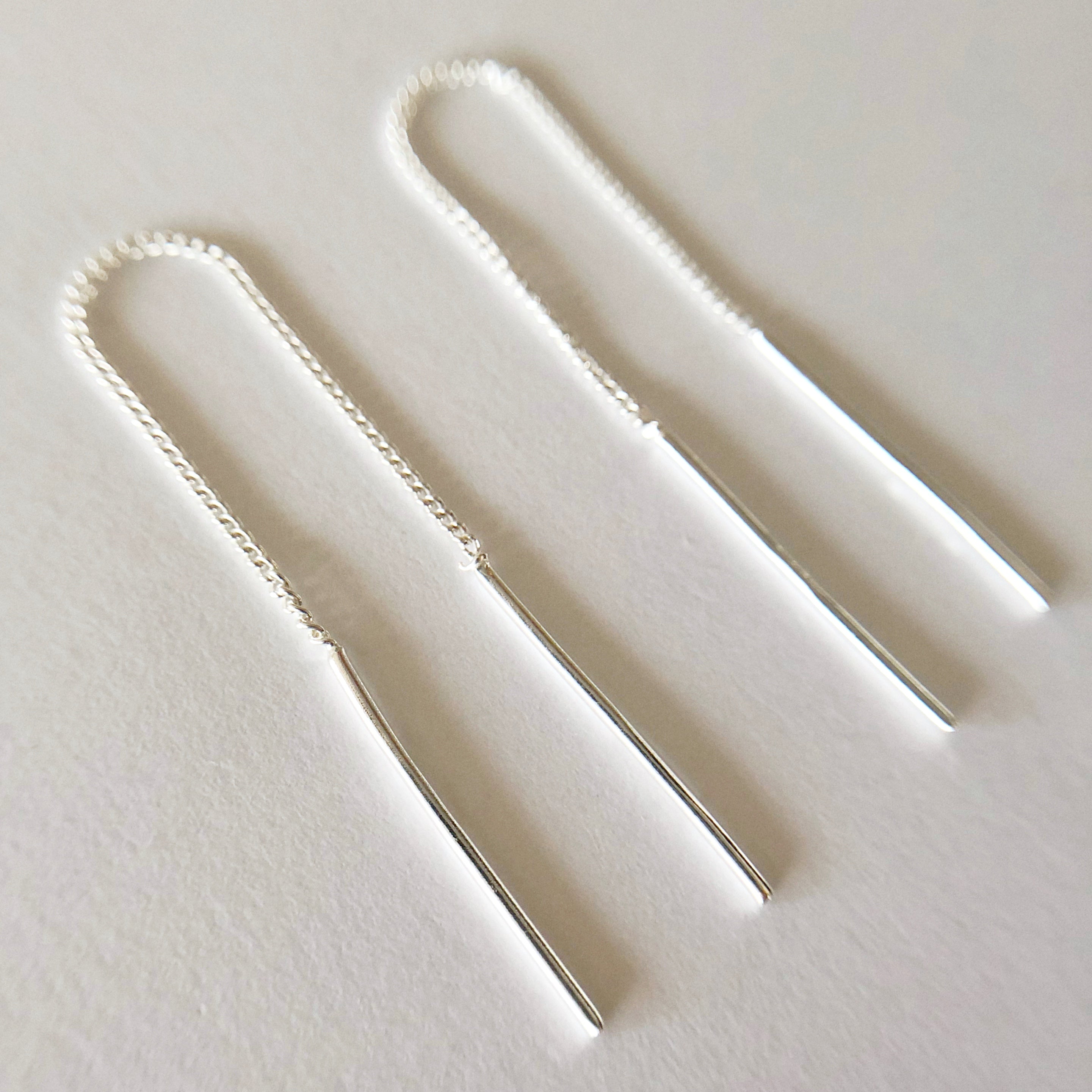 Plain Thread Earrings