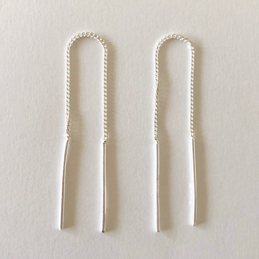 Plain Thread Earrings