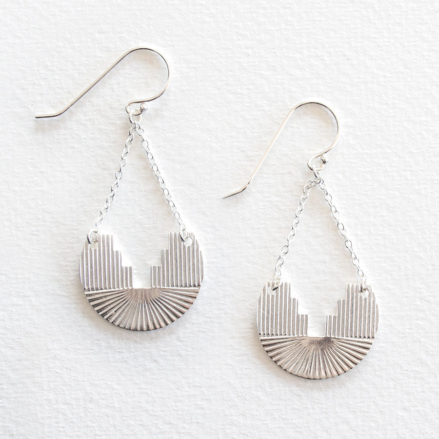 Etched Earrings